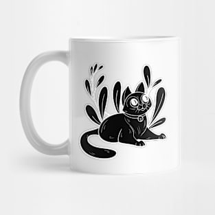 Lucky black cat Mug